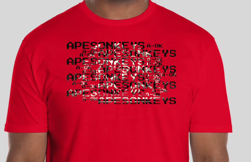 A-OK GLITCHED VECTORS TEE