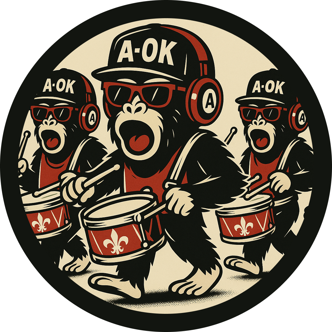 A-OK MARCH OF THE AGENTS TEE