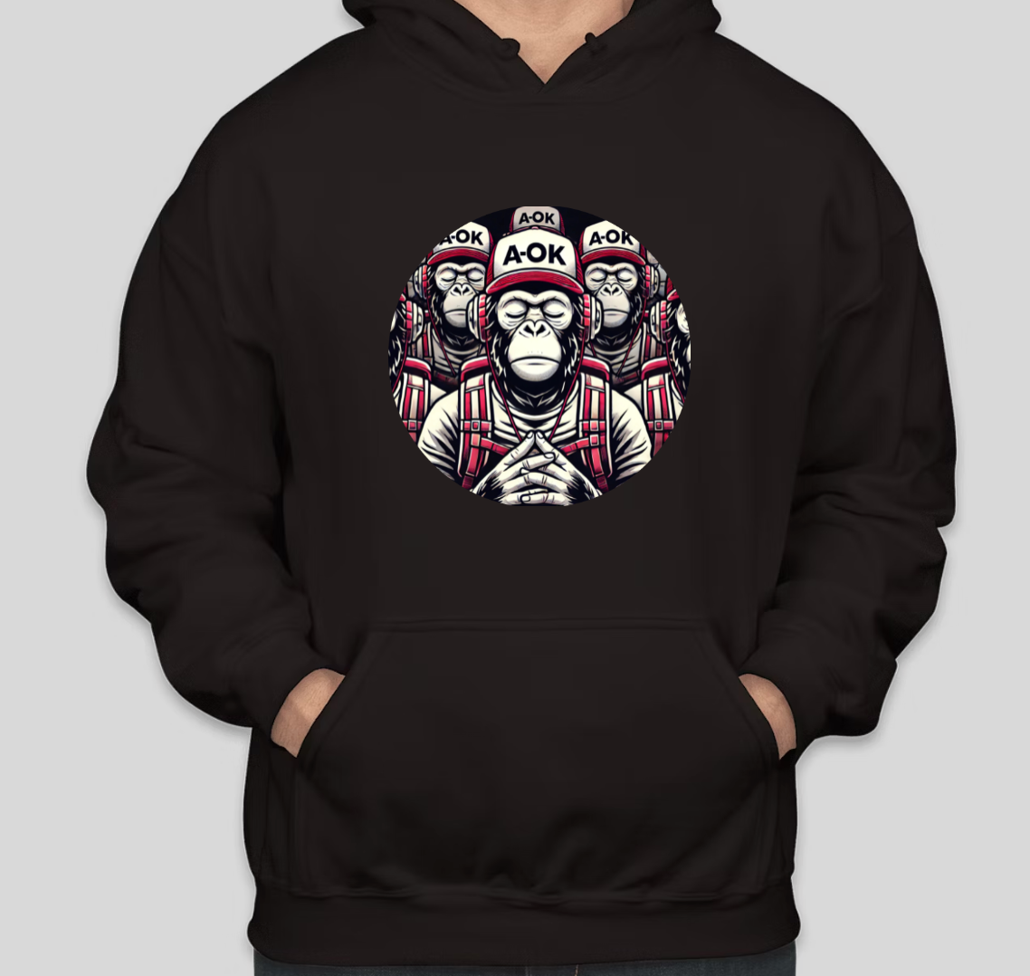 A-OK RECURSIVE MONK HOODIE