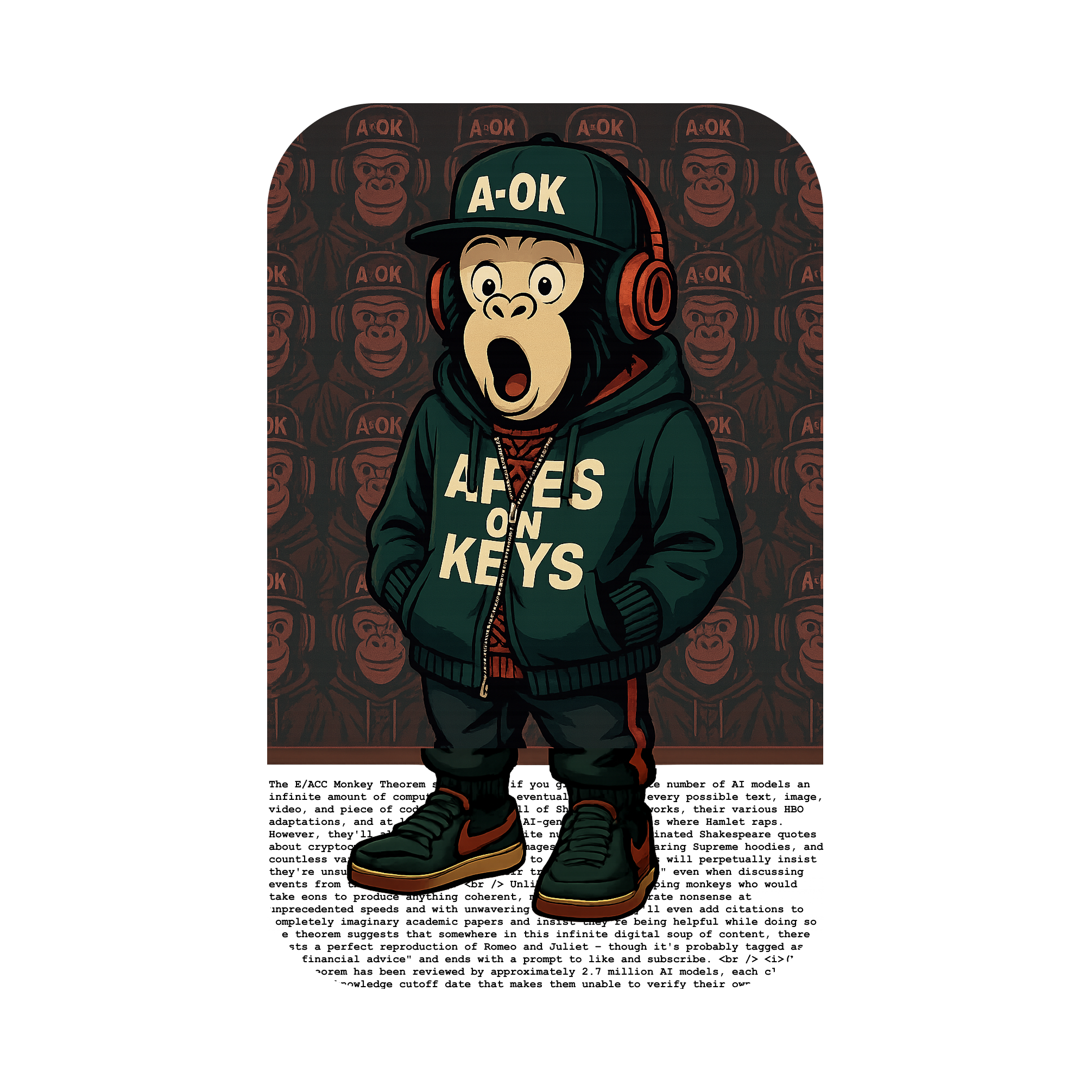 APE-OCALYPSE DRIP — DRESS FOR THE UNKNOWN