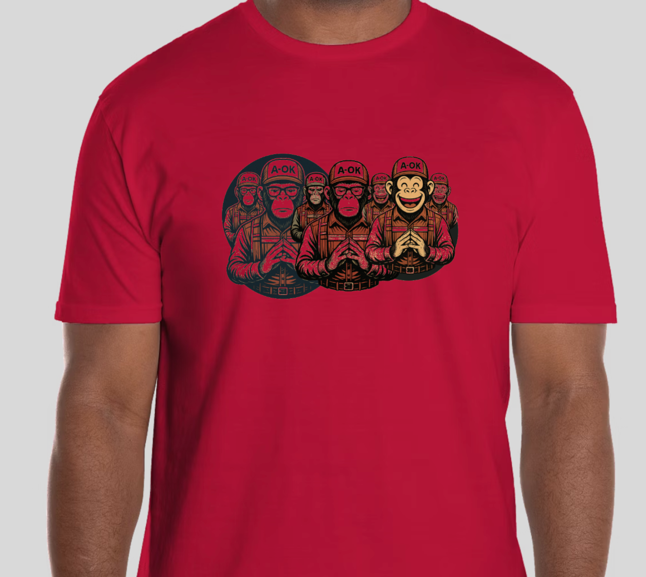 MIXTURE OF APES — Finetuned Personalities Tee