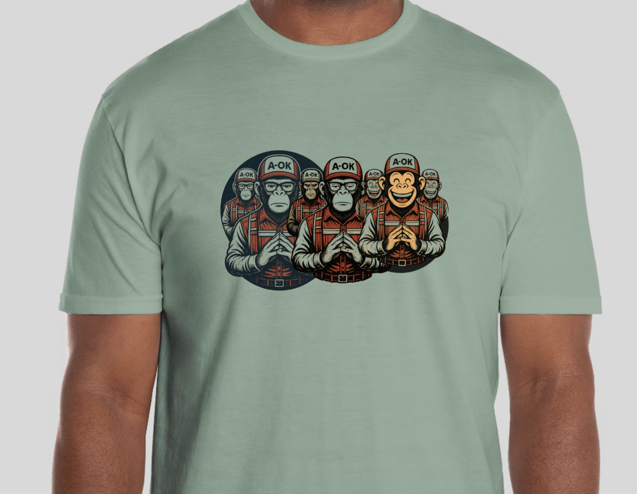 MIXTURE OF APES — Finetuned Personalities Tee